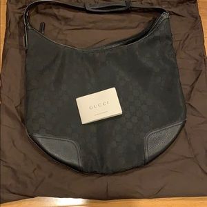 Black Gucci Shoulder and Handbag